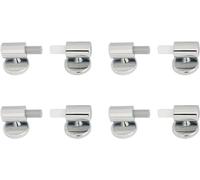 YUETTYY Cerniere a Chiusura Rallentata per WC con Sedile, Ricambio Tradizionale e Contemporaneo in Lega di Zinco