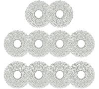 YUETTYY Confezione da 4/10 panni di ricambio per Cecotec per Conga 11090 S-pin robot aspirapolvere, accessori di ricambio per mocio (10)