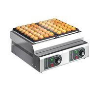 YUEWO Macchina Per Takoyaki Commerciale, 56 Pezzi, Macchina Per Polpette Di Polpo Giapponese, Macchina Per Polpette Di Polpo, Grill Per Takoyaki Con Riscaldamento Da 2100W