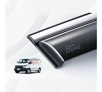 YUEXIANGJING 2 Pezzi Deflettori d'Aria per Ford New Transit 2017-2023, Deflettori Integrati Parapioggia Deflettori Antivento Deflettori d'Aria Integrati