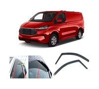 YUEXIANGJING 2 Pezzi Deflettori d'Aria per Ford Transit/Tourneo Custom II 2024.2025, Deflettori Integrati Parapioggia Deflettori Antivento Deflettori d'Aria Integrati