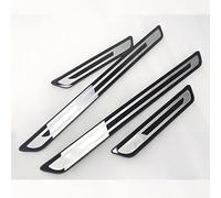 YUEXIANGJING 4 Pezzi Battitacco Porta Soglia per Peugeot 2008 II Active/Allure/GT Pack SUV, Battitacco in Acciaio Inox Protezione Esterna Auto Battitacco Plates Door Sill Scuff,A