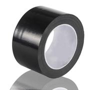 Yuexitech Nastro Telato Americano 50mm X 20m, Nastro Adesivo Telato Resistente Al Calore E Impermeabile, Duck Tape In Tessuto Per Riparazioni Domestiche, Automotive E Outdoor, Nero