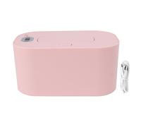 Yueyashux baby wipe wipe più caldo usb distributore di custode caldi portatile per il comfort del bambino cinque modalità di temperatura (Rosa)