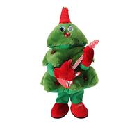 YUEYASHUX Electric Christmas Tree Plush Phlust Cine Singing Dancing 8 Songs Continue Play Swinging Swing for Kids (Alberi di Natale) (Albero di Natale della chitarra)
