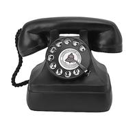 YUEYASHUX Modello di Telefono Decorativo Vintage, Modello retrò di Telefono Rotante, Statua Decorativa per Bar, caffetteria, Finestra (-13)