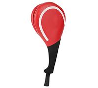 YUEYASHUX Takekondo Kickboxing Foot Target Pad Upgrade Pu Leather per allenamento Blue Red Gym Home (Rossa)