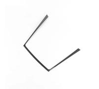 YUEYZHK Car Styling Accessori Interni Console Centrale Portabicchieri Cornice Decorazione Decalcomania della Copertura per X5 E70 2008-2013 LHD Parti(Carbon Fiber Color)