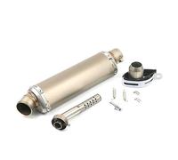YUEYZHK Connettore Adattatore per Tubo di Collegamento per Tubo di Scarico per Motocicletta Tubo Slip-on Stabile 38-51 Mm per K&awasaki Punta Uscita(9 440MM7)