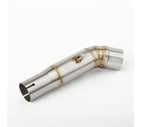 YUEYZHK Silenziatore di Scarico Tubo di Collegamento Centrale Tubo di Fuga Slip-on per Hornet CB600F CB 600F CB600 2007-2013 CB600F Punta Uscita