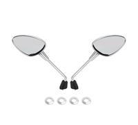 YUEYZHK specchietto retrovisore Specchietti Retrovisori per estremità Manubrio Moto Sinistro E Destro per V&ESPA per Sprint 50 125 150 2014-2022(Chrome)