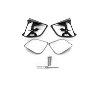 YUEYZHK specchietto retrovisore Specchietto Retrovisore Anteriore Mobile per Moto con Ampio Campo Visivo, Riflettore Antiriflesso Adatto per Y&amaha Xmax 250 300 400