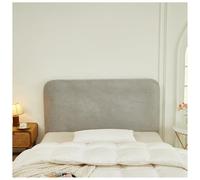 YUEZHONG Copritestata In Velluto For Letto Matrimoniale California King Size, Copritestata In Velluto Elasticizzato Antipolvere, For L'arredamento Della Camera Da Letto(Light Gray,180x65cm/71x25.6in)