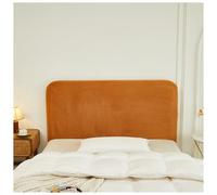 YUEZHONG Copritestata In Velluto For Letto Matrimoniale California King Size, Copritestata In Velluto Elasticizzato Antipolvere, For L'arredamento Della Camera Da Letto(Orange,150x65cm/59x25.6in)