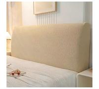 YUEZHONG Copritestata In Velluto Per Letto Singolo, Matrimoniale, King Size, Copritestata Spessa, Copritesta Elasticizzata Antipolvere Per L'arredo Della Camera Da Letto(Coffee,210x65cm/83x26in)