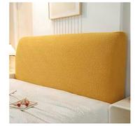 YUEZHONG Copritestata In Velluto Per Letto Singolo, Matrimoniale, King Size, Copritestata Spessa, Copritesta Elasticizzata Antipolvere Per L'arredo Della Camera Da Letto(Orange,200x65cm/79x26in)