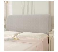 YUEZHONG Copritestata Letto Elasticizzata In Velluto Testurizzato, Copritestata For Letto Matrimoniale, King Size, For Testiera Imbottita(Stone Gray,200x85cm/79x33in)