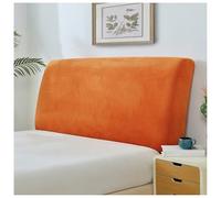 YUEZHONG Copritestata Letto In Velluto For Letto Matrimoniale, Copritestata Letto Elasticizzata Con Fondo Elastico, For L'arredamento Della Camera Da Letto(Orange,Queen/59-65in)