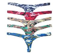 YUFEIDA Sexy Uomo Perizoma Intimo Camouflage Slip Mutande Perizomi String e Tanga Pacchetto