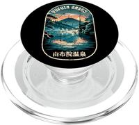 Yufuin Onsen Giappone Hot Spring Lake Japanese Kanji Souvenir PopSockets PopGrip per MagSafe