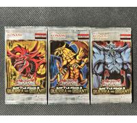 YUGIOH BATTLE PACK 2 GUERRA DEI GIGANTI ARTSET SLIFER OBELISK RA - 1° ED ITA