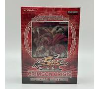Yugioh Cremisi Crisi Edizione Speciale Mini Scatola (3 Confezioni + Promo)