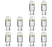 YUGRUPJG 10 LED for auto T10 W5W COB SMD for interni di camion, lampade da lettura, lampadine di ingombro, luci di segnalazione for parcheggio, accessori 24 V(10X Pink purple)