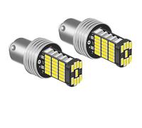 YUGRUPJG 2 lampadine LED T20 7440 7443 for auto, LED bianchi 1156 P21W BA15S, LED 1157 BAY15D PY21W 3157, for luce di stop, retromarcia e indicatori di direzione 12V(T15 W16W,Amber Yellow)