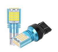 YUGRUPJG 2 pezzi T15 LED T20 Lampadina LED 7443 W21/5W 7440 W21W WY21W W16W Luce freno auto Indicatore di direzione Lampada di retromarcia automatica 12V(T15 White)