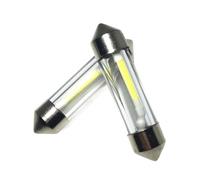 YUGRUPJG 4 lampadine LED C5W C10W Canbus da 31 mm, 36 mm, 39 mm e 41 mm, a festoni, for interni auto, luce targa, luce di lettura, 12 V, colore bianco automatico(36mm)