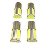 YUGRUPJG 4 pezzi 1156 P21W BA15S LED indicatori di direzione posteriori luce freno automatica lampadine auto bianche rosse luce di parcheggio retromarcia luce posteriore 12V COB(Yellow)