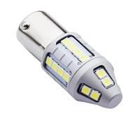 YUGRUPJG Lampadina for auto 1156 BA15s P21W 1800LM Super Bright 3030 LED Indicatore di direzione Luce freno Fanale posteriore Retromarcia automatica Bianco Rosso Giallo Ambra(Yellow)