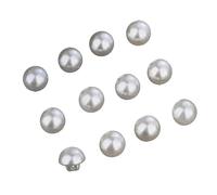 YUGSHNKFC 12 bottoni a forma di fungo, perle d'imitazione, rotondi, da cucire, per vestiti e lavoretti artigianali, per la realizzazione di indumenti e artigianato