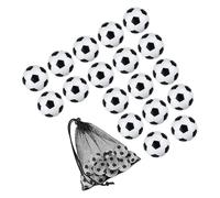 YUGSHNKFC 18Pcs 32mm Calcio balilla Palloni di ricambio Ufficiali Palline da gioco da tavolo Ufficiali Piccole Palloni da calcio balilla Piccolo Calcio