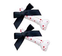 YUGSHNKFC 2 fermagli per capelli a forma di farfalla in stile cartone animato, forcine per capelli in lega, versatili e alla moda, ornamento per capelli da donna