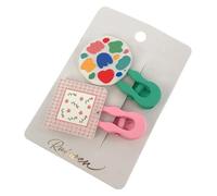 YUGSHNKFC 2 fermagli per capelli dolci per bambini forcina per capelli color caramella per coda di cavallo frangia forcine per adolescenti e bambini