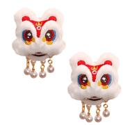 YUGSHNKFC 2 fermagli per capelli in peluche con nappe cinesi forcine per capelli fermagli per capelli accessori per capelli alla moda