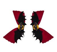 YUGSHNKFC 2 fermagli per capelli piccoli con fiocco per capelli per Halloween, forcine per capelli per donne, ragazze e bambini
