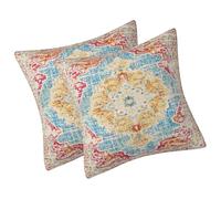 YUGSHNKFC 2Pack Eclectics Bohemians THE COPERS COPRE PER CASA E OUTDOOR 18x18 Pollici Easy Zips Chiusura Custini Decorativi Decorativi Cuscini