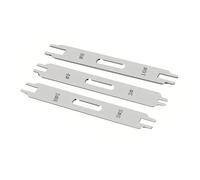 YUGSHNKFC 3 Infila Cerniere A Doppia Testa Punte in Acciaio Inossidabile E Impugnatura Ergonomica per Riparazioni Bagagli Sartoriali Strumento Installazione Cerniere Ergonomiche