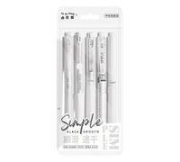 YUGSHNKFC 5 Inchiostri In Gel Ricaricabile Penna Rapida A Secco A Secco Per Gel Retrattile Penna Da 0 5 Mm Contesa Comoda Per Scrivere Journaling Motivazionale