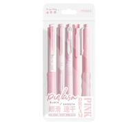 YUGSHNKFC 5 Inchiostri In Gel Ricaricabile Penna Rapida A Secco A Secco Per Gel Retrattile Penna Da 0 5 Mm Contesa Comoda Per Scrivere Journaling Motivazionale
