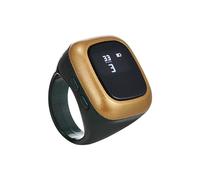 YUGSHNKFC 5 Tempo di preghiera Musulmani Digital Time Reminder Indossabile Anelli Contatore Digitale Con Display Screen Finger Counter