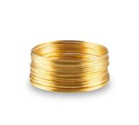 YUGSHNKFC 50 Loops Jewelry Wire Memory Beading Steel Bangles Bracelet for Jewelry Making Supplies Necklace DIY Crafts 6cm Stainless Steel Memory Wire