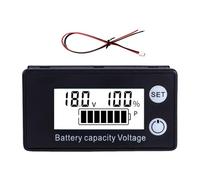 YUGSHNKFC 8v-100 V Voltmetro per Auto Tensioni Acido LCD Tester Tensioni del Misuratore Elettricità Digitale Tensione Gestione Energia Tensione Batteria