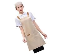 YUGSHNKFC A Grembiule Da Cucina Design Splash -head Comfort Cingcio Regolabile Abbigliamento Da Lavoro Con Tasche Per Cucina E Server Uniforme Ristorante Ergonomico
