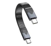 YUGSHNKFC Affidabilità Cavo da USB C a USB C Cavo Ricarica Rapida da 240 W per Trasferimento Dati da 80 Gbps Supporta Display 16K Cavo Ricarica Rapida in Uscita da 240 W/5 a