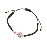 YUGSHNKFC Bracciale Intrecciato Comodo Elegante Catena Perline per Appassionati Calcio Ideale per Uscite Casuali E Giorni Gioco Bracciale Corda Robusta