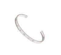 YUGSHNKFC Bracciale Regolabile In Acciaio Inossidabile Accessorio Bracciale Comodo Leggero Per Abbigliamento Casual O Formale Accessorio Da Polso Unisex Contemporaneo