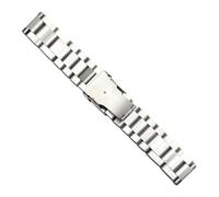 YUGSHNKFC Braccialetto da polso unisex con tre perline a sgancio rapido da 22 mm, con doppia chiusura a chiusura, unisex, 22mm